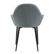 Jedálenská stolička Disca (Súprava 2 ks), dusty green - 5