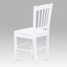 Jedálenská stolička drevená Alder, biela - 2