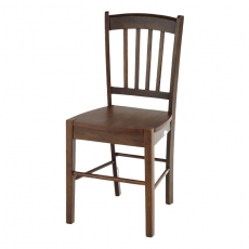 Jedálenská stolička drevená Alder, orech - 1