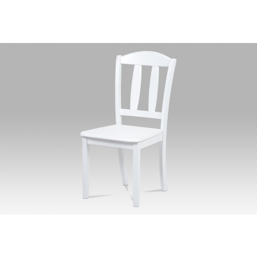Jedálenská stolička drevená Desert, biela - 1