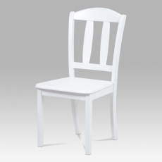 Jedálenská stolička drevená Desert, biela - 1