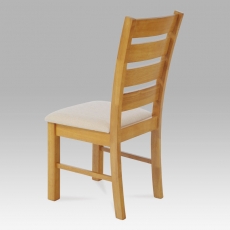 Jedálenská stolička drevená Ines, béžová/dub - 2