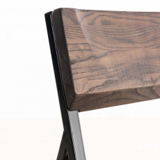 Jedálenská stolička drevená Mark, orech - 7