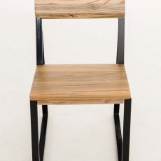 Jedálenská stolička drevená Mark, prírodná - 3