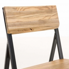 Jedálenská stolička drevená Mark, prírodná - 5