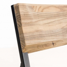 Jedálenská stolička drevená Mark, prírodná - 7
