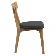 Jedálenská stolička drevená Xena (SET 2 ks) - 4