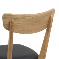 Jedálenská stolička drevená Xena (SET 2 ks) - 6