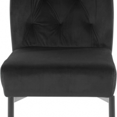 Jedálenská stolička Elean (SET 2ks), čierna - 3