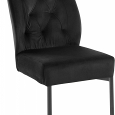 Jedálenská stolička Elean (SET 2ks), čierna - 1