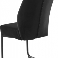 Jedálenská stolička Elean (SET 2ks), čierna - 5