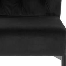 Jedálenská stolička Elean (SET 2ks), čierna - 6