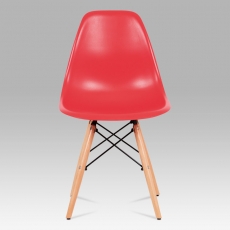 Jedálenská stolička Elian (súprava 4 ks), červená - 8