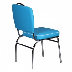 Jedálenská stolička Elvis, modrá - 5