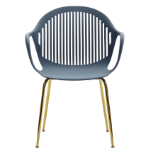 Jedálenská stolička Erda (SET 2 ks), modrá - 4