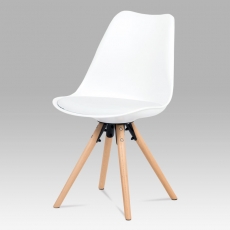 Jedálenská stolička Erny (súprava 2 ks), biela - 2