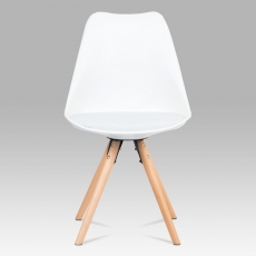Jedálenská stolička Erny (súprava 2 ks), biela - 8
