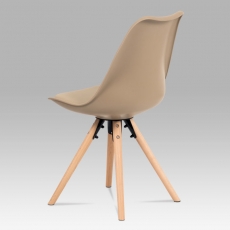 Jedálenská stolička Erny (súprava 2 ks), cappuccino - 2