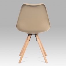 Jedálenská stolička Erny (súprava 2 ks), cappuccino - 8