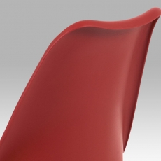 Jedálenská stolička Erny (súprava 2 ks), červená - 6