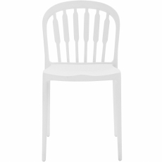 Jedálenská stolička Ersi (súprava 2 ks), biela - 1