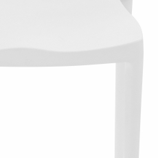 Jedálenská stolička Ersi (súprava 2 ks), biela - 5