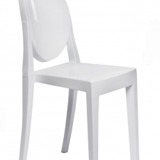 Jedálenská stolička Esprit, biela - 1