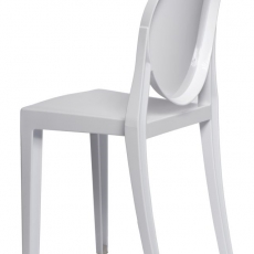 Jedálenská stolička Esprit, biela - 2