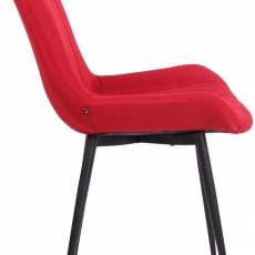 Jedálenská stolička Everett, textil, červená - 3