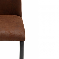 Jedálenská stolička Farde (Súprava 2 ks), hnedá - 5