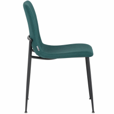 Jedálenská stolička Fatima (SADA 2 ks), tkanina, zelená - 3