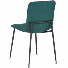 Jedálenská stolička Fatima (SADA 2 ks), tkanina, zelená - 5