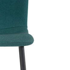 Jedálenská stolička Fatima (SADA 2 ks), tkanina, zelená - 6
