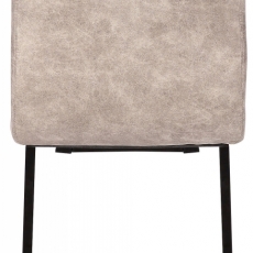 Jedálenská stolička Feline, textil, krémová - 5