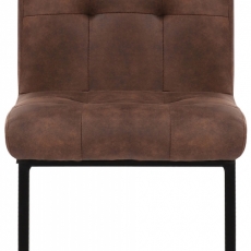 Jedálenská stolička Feline, textil, tmavo hnedá - 2