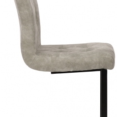 Jedálenská stolička Feline, textil, zelená - 3