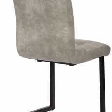 Jedálenská stolička Feline, textil, zelená - 4