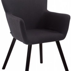 Jedálenská stolička Ferat, tmavo šedá - 1