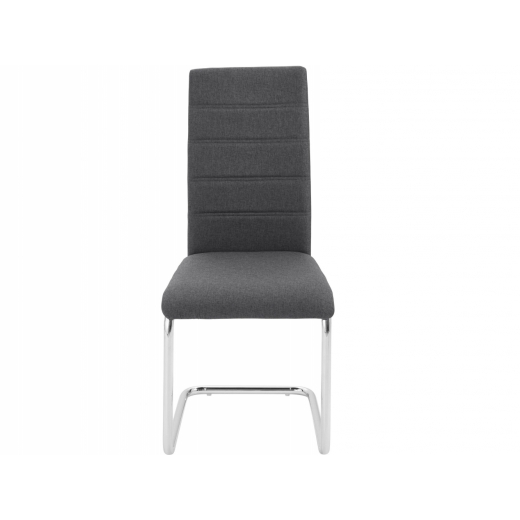 Jedálenská stolička Firas (SET 2 ks), šedá - 1