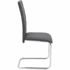 Jedálenská stolička Firas (SET 2 ks), šedá - 2