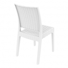 Jedálenská stolička Florian, biela - 3