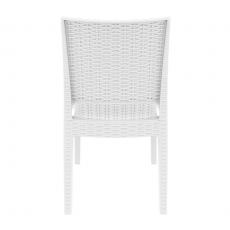 Jedálenská stolička Florian, biela - 4