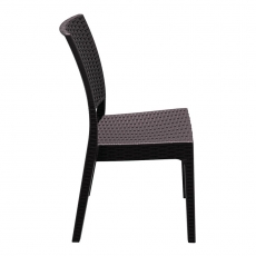 Jedálenská stolička Florian, hnedá - 3