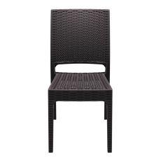 Jedálenská stolička Florian, hnedá - 2