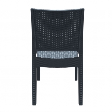 Jedálenská stolička Florian, tmavo sivá - 5
