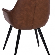 Jedálenská stolička Fox, hnedá - 2