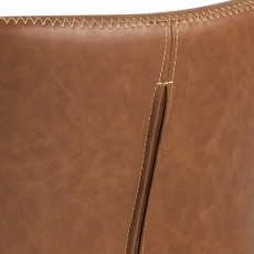 Jedálenská stolička George (súprava 2 ks), hnedá - 4