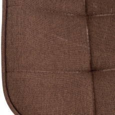 Jedálenská stolička Gigi, textil, hnedá - 5