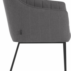 Jedálenská stolička Gini (SET 2 ks), tmavo šedá - 4
