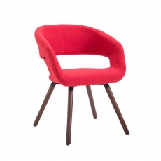 Jedálenská stolička Gizela textil, orech - 5